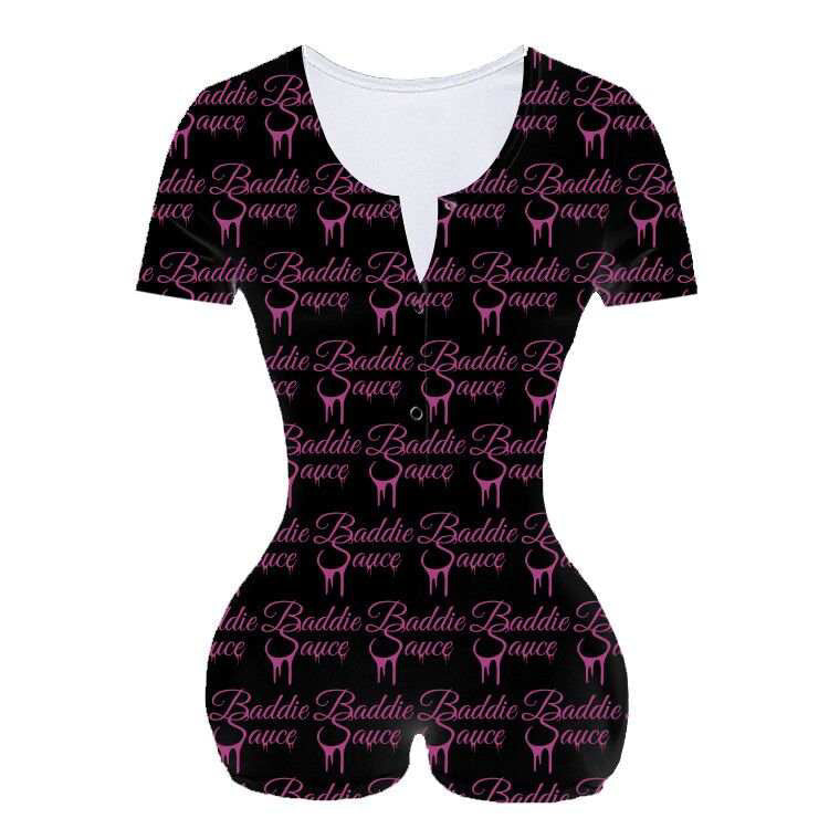 Baddie Sauce Onesie (Curvy) (Short Sleeve)